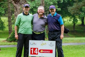 Sur le podium en brut comme en net, Thierry David et ses coéquipiers du 1er tour, Michel Der Zakarian et Christian Lopez