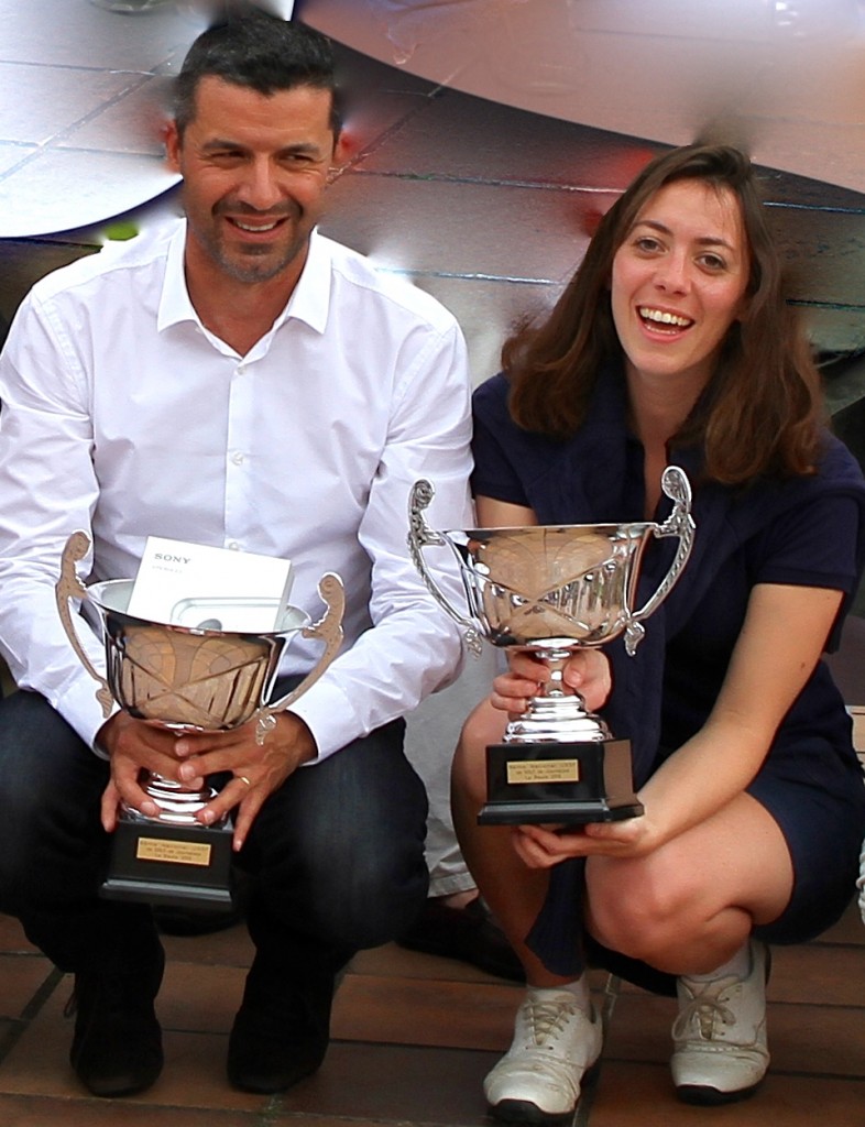 Jean-Wilfrid Forquès (BFM TV) et Mathilde Gaudéchoux (Le Figaro), les deux champions 2016