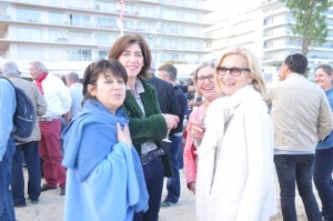 Pourquoi riez-vous Mesdames ? De g. à d: Lilia Millier, directrice de la Communication du resort Barrière La Baule, Stéphanie Boyer-Lechat, directrice de la Communication de Cap Atlantique, Lydia Deturmeny , présidente de l’Office de Tourisme de La Baule et Claudine Métaireau.