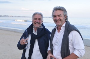 En discussion avec Damien Houlès, Michel Luccioni (Corse Matin) a trouvé la plage de La Baule plus belle que celle d’Ajaccio...