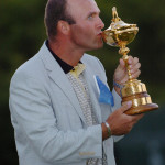 Thomas Levet, l'un des deux seuls Français avec Victor Dubuisson, à avoir remporté la Ryder Cup (c’était en 2004), notre photo, sera l’invité d’honneur du 10e National UJSF se Golf des Journalistes à La Baule.