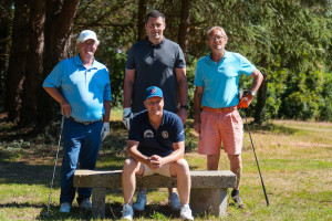 Une équipe de choc ! Christian Le Roux, Sébastien Bosquet, Olivier Daniel et Eric Pécout.