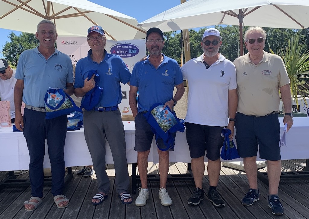 Chez les VIP hommes 1re série, belle 4e place pour Jacky Durand aux côtés d’Eric Pécout (6e), Bruno Baronchelli (12e) et Mickaël Hardouin (13e)
